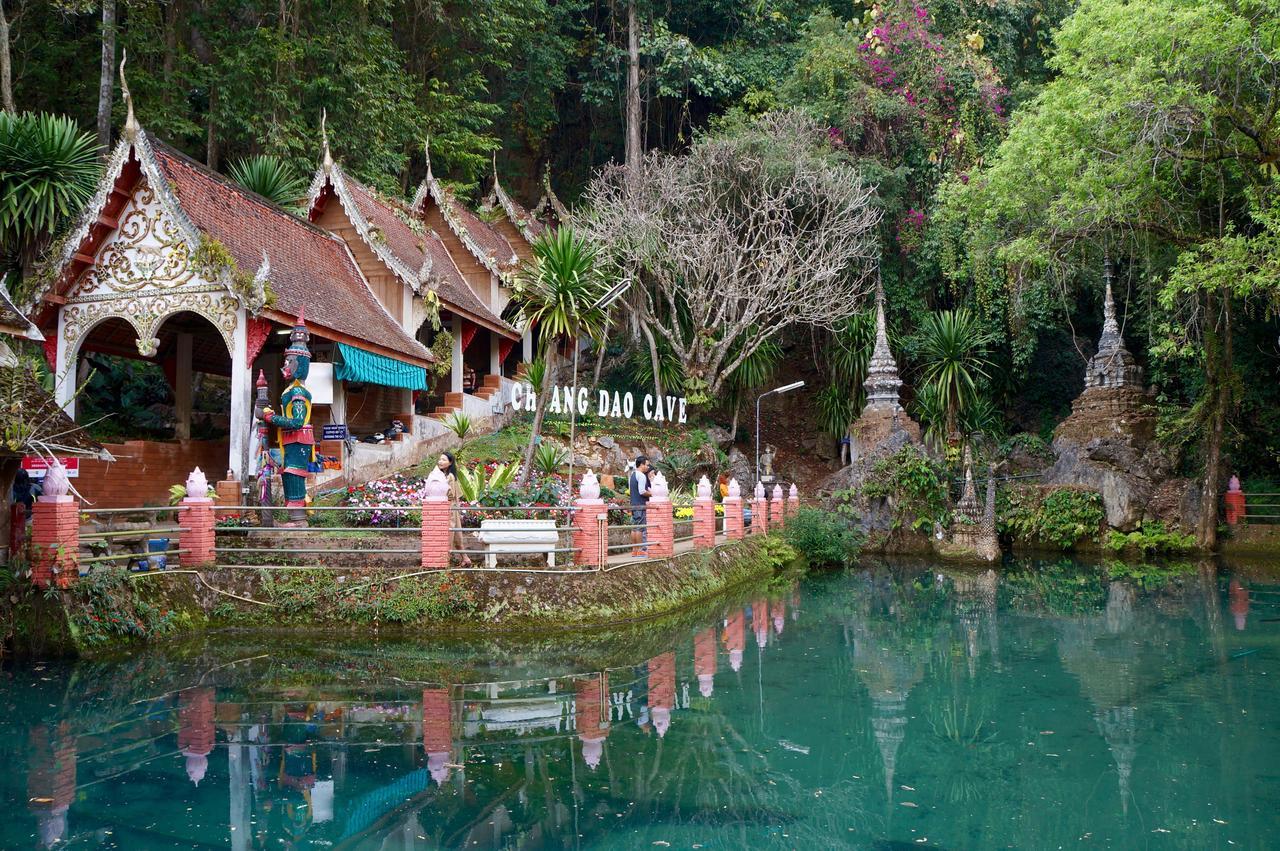 The Teak Resort Chiangdao Chiang Dao Exterior foto